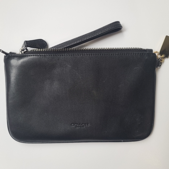 Coach REXY leather wristlet - Picture 2 of 2